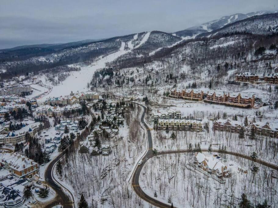 L'Erabliere Tremblant Ski Inout Condo W 2Bdrs Mont-Tremblant Bagian luar foto